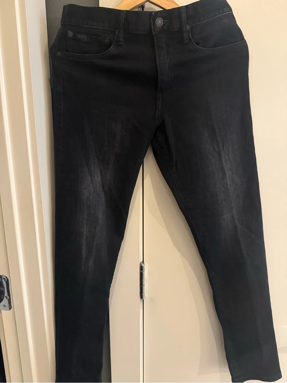 Polo by Ralph Lauren Men's Black Skinny Jeans